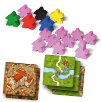 Carcassonne - Uitbreiding 1 - Kathedralen & Herbergen