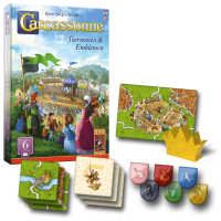 Carcassonne - Uitbreiding 6 - Toernooien & Emblemen