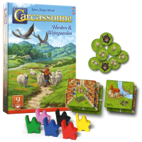 Carcassonne - Uitbreiding 9 - Herders & Wijngaarden