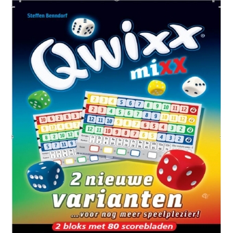 Qwixx - Mixx (2 nieuwe spelvarianten)