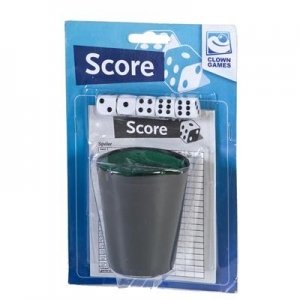 Dobbelset + Scoreblok (Yahtzee)