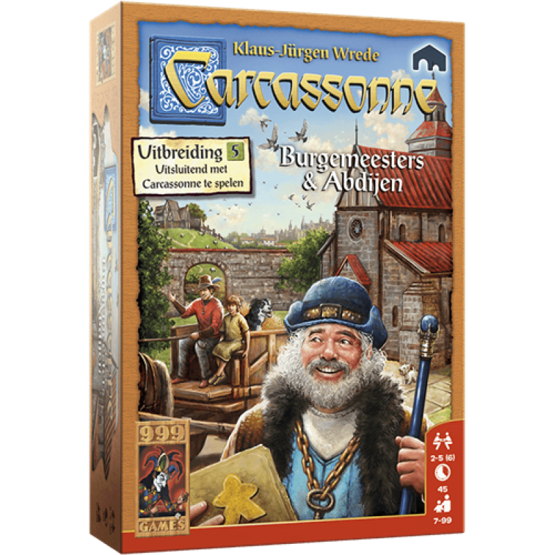 Carcassonne - Burgemeesters & Abdijen Uitbreiding