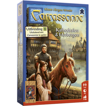 Carcassonne - Kathedralen & Herbergen Uitbreiding