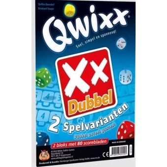 Qwixx - Dubbel (2 Scorebloks + Spelregels)