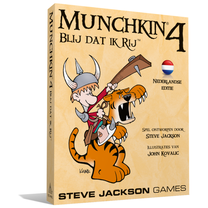 Munchkin 4 - Blij Dat Ik Rij