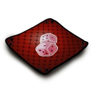 Dice Tray - Roller Red