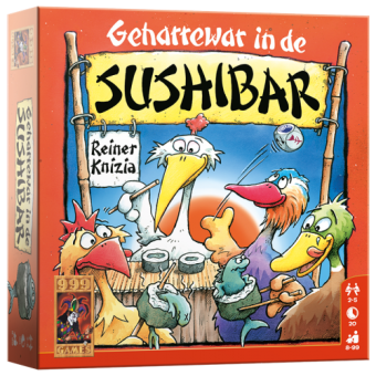 Geharrewar in de Sushibar