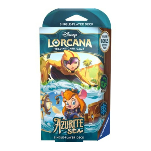 Disney Lorcana - Azurite Sea - Genius Reinvented Starter Deck (Go Go Tomago & Gadget Hackwrench)