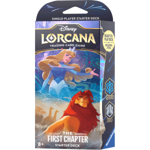 Disney Lorcana - The First Chapter - A Steadfast Strategy Starter Deck (Aurora & Simba)