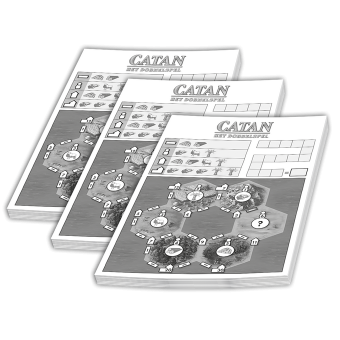 Catan - Het Dobbelspel - Scoreblokken (3 stuks)