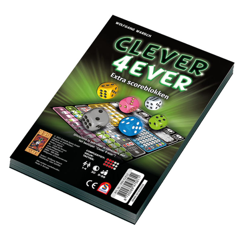 Clever 4 Ever - Scoreblokken (2 stuks)