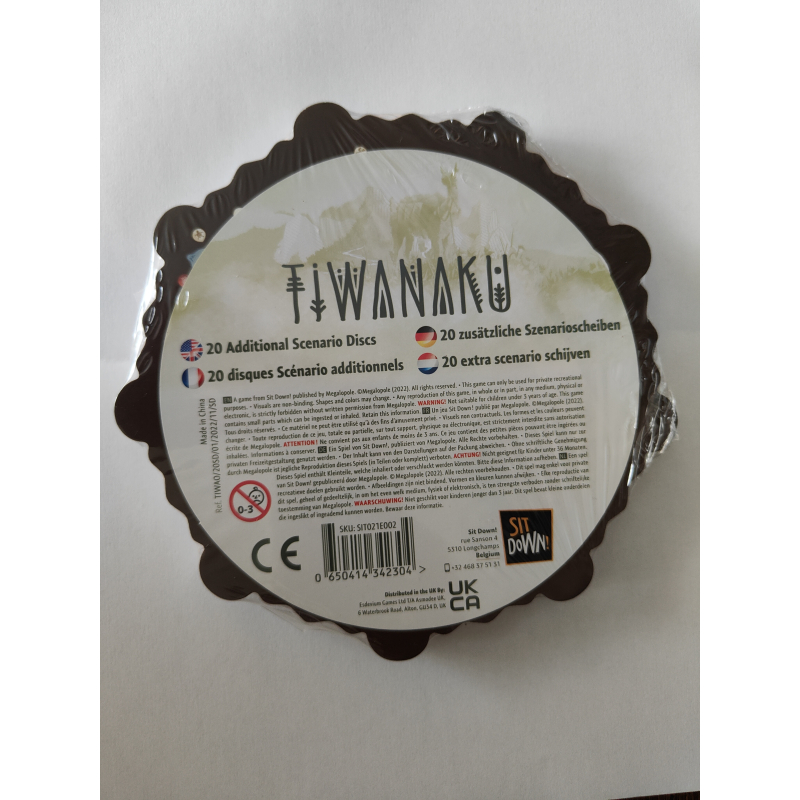 Tiwanaku - Uitbreiding 20 Scenario Schijven