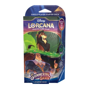 Disney Lorcana - Shimmering Skies - A Roaring Guest List Starter Deck (Scar & Kronk)