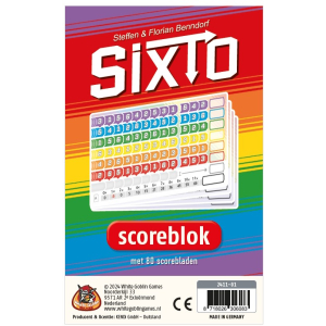 Sixto - Bloks (80 scorebladen)