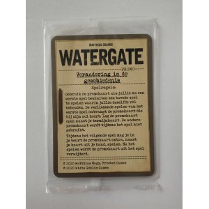 Promo - Watergate - 2 gebeurtenissen