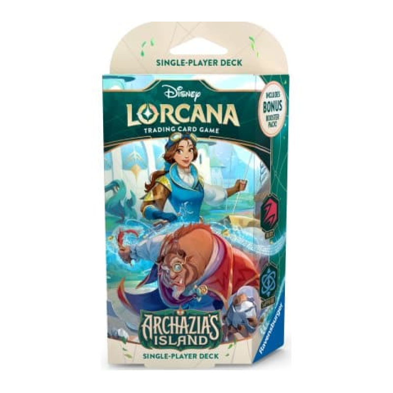 Disney Lorcana - Archazia's Island - An Inventive Pair Starter Deck (Belle & Beast)