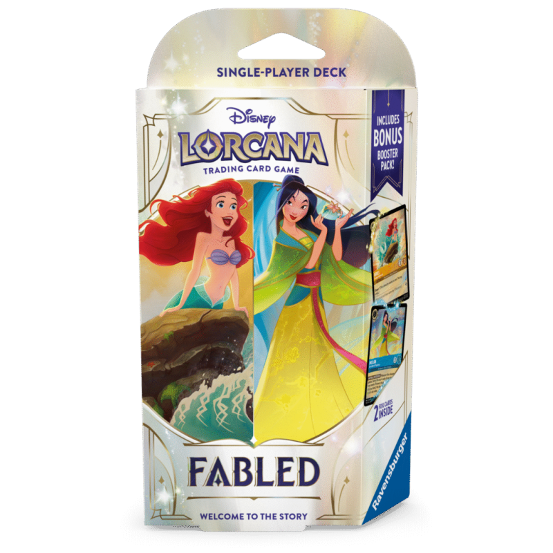 Disney Lorcana - Fabled - Princess Power Starter Deck (Ariel & Mulan)