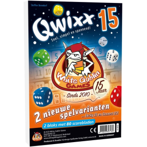 Qwixx - 15 Jaar White Goblin Qwixx - 15 Jaar White Goblin