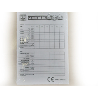 Longfield - Yathzee Scoreblok