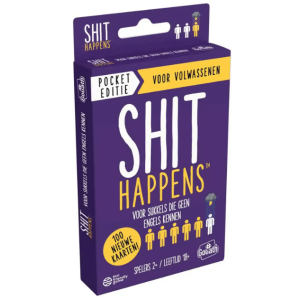 Shit Happens - Pocket Editie (18+) V2 Shit Happens - Pocket Editie (18+) V2