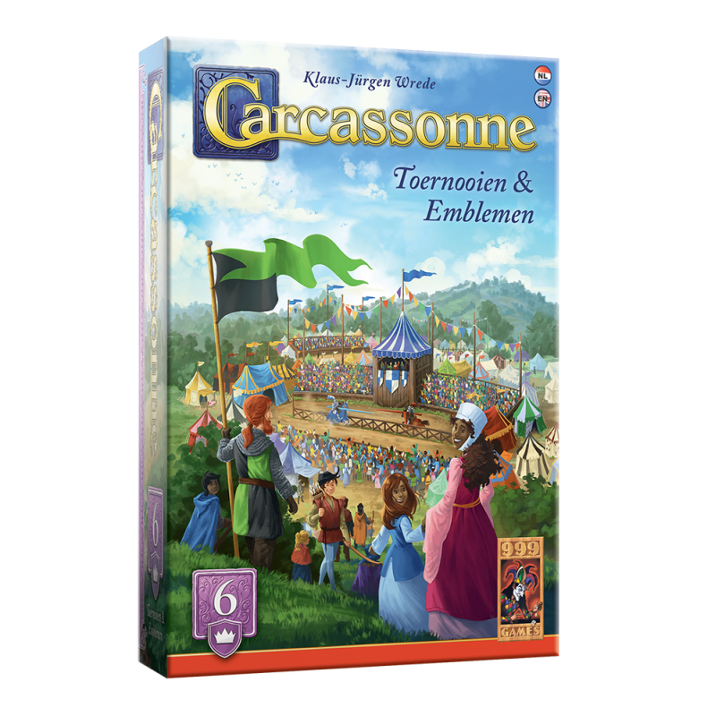 Carcassonne - Uitbreiding 6 - Toernooien & Emblemen