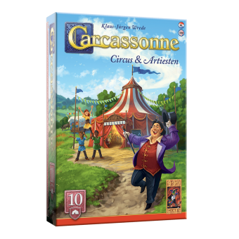 Carcassonne - Uitbreiding 10 - Circus & Artiesten