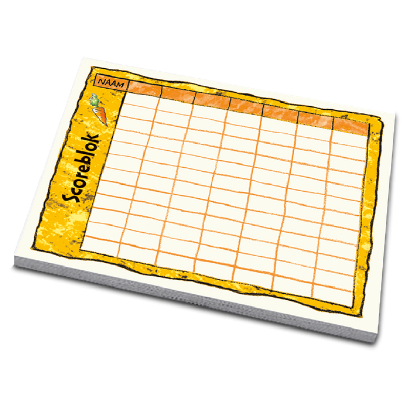 Konijnenhokken - Scoreblokken (3 stuks)