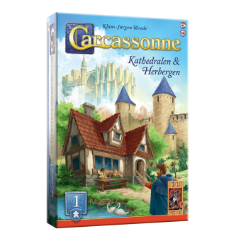 Carcassonne - Uitbreiding 1 - Kathedralen & Herbergen