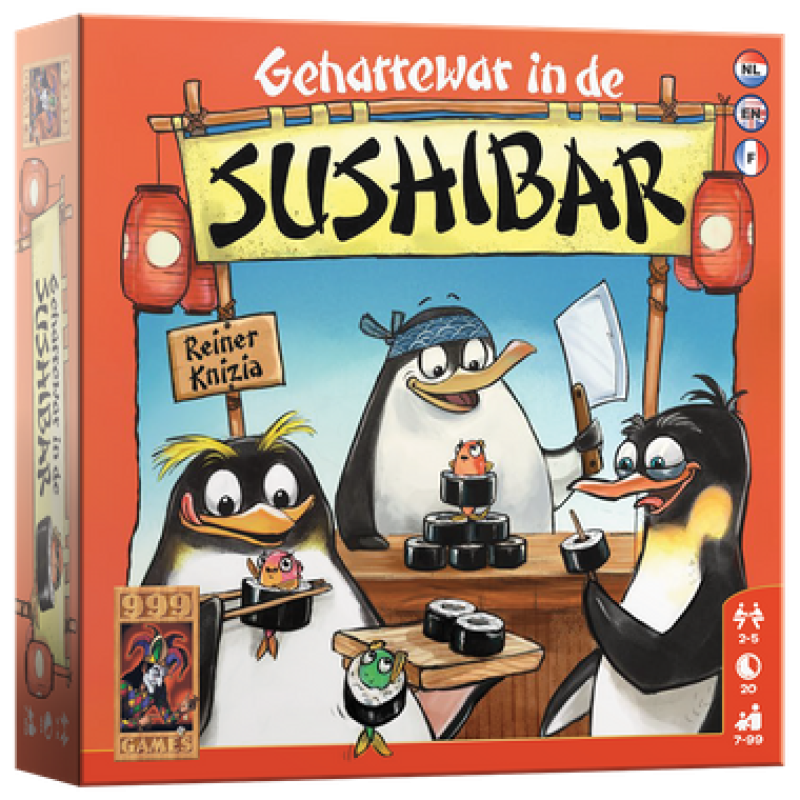 Geharrewar in de Sushibar 2025